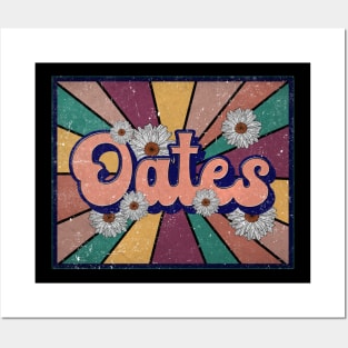 Vintage Proud Oates Name Christmas Styles 90s Posters and Art